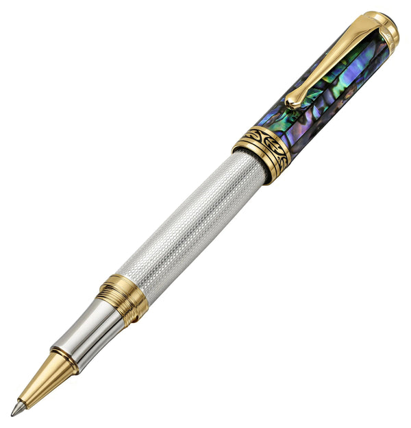 Maestro® 925 Sterling Silver Rollerball Pen - Paua Abalone Cap - Gifts for You 'n Me