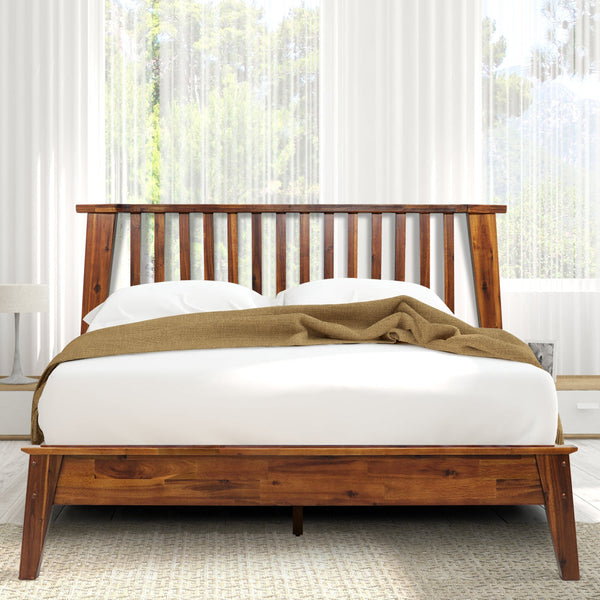 Acacia Kaylin Deluxe Wood Platform Bed Frame