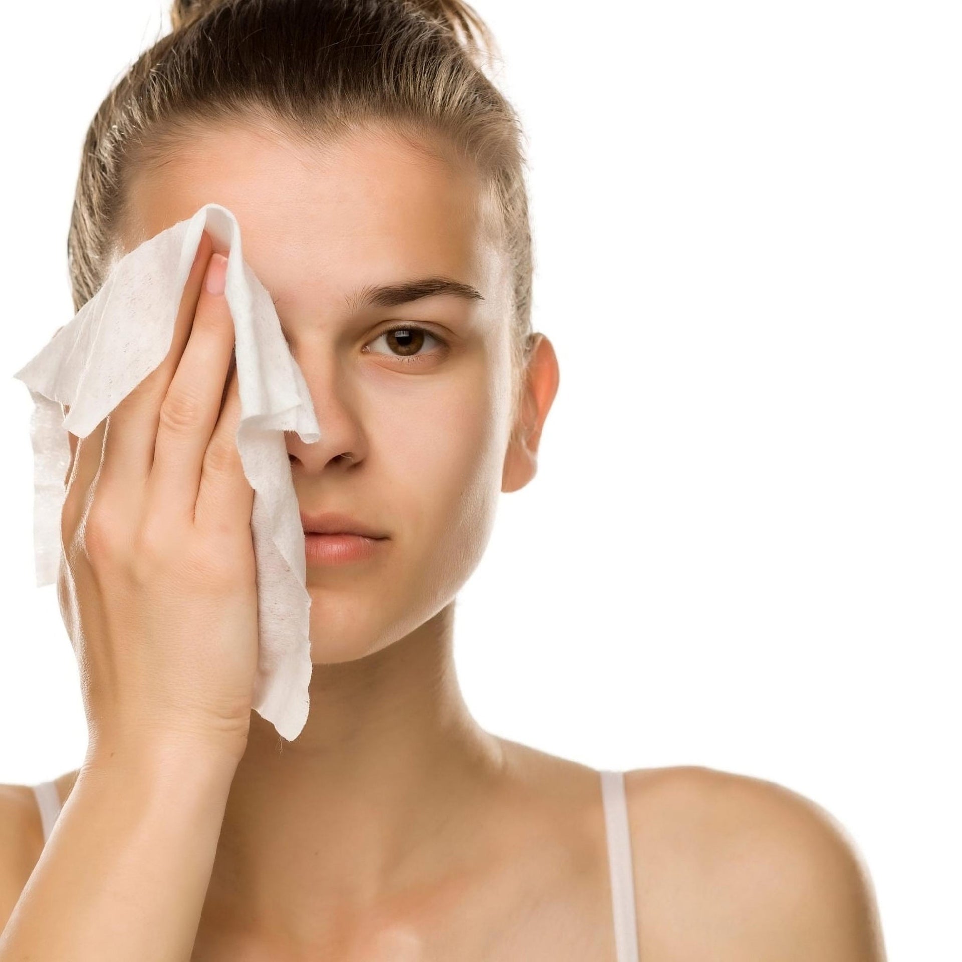 Clear & Glow Skincare Gift Set: Acne Foaming Wash, Revitalizing Facial Wash, and Makeup Remover Cleansing Towelettes