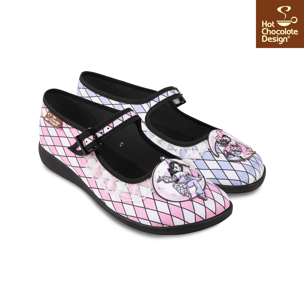 Chocolaticas® Masquerade Women's Mary Jane Flat