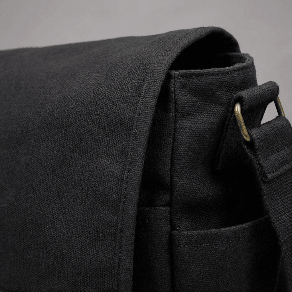 Men's Canvas Messenger Bag – Daily Commuter Carry