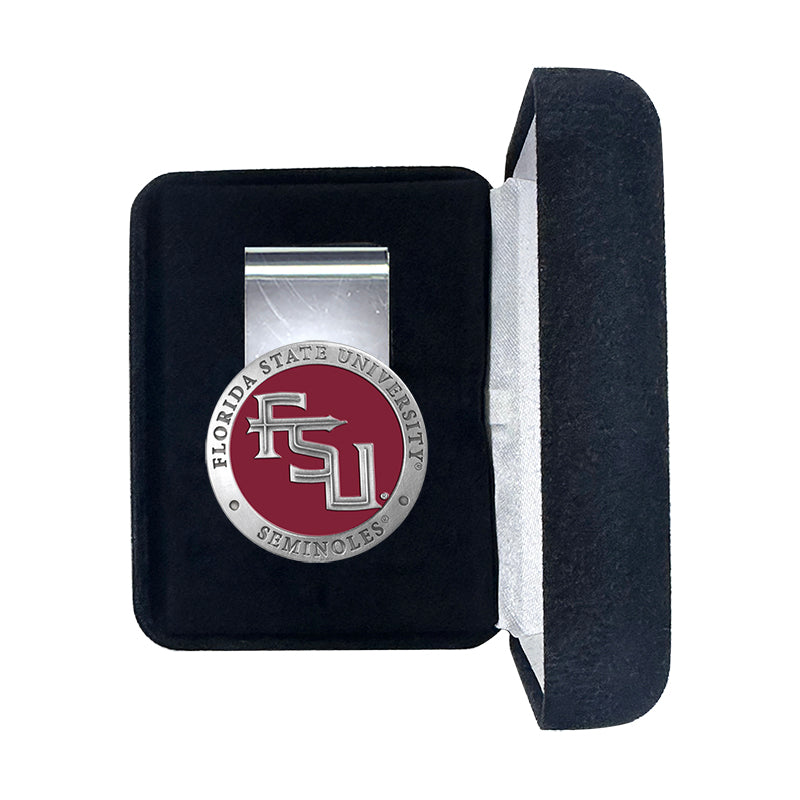 Florida State University FSU Logo Money Clip
