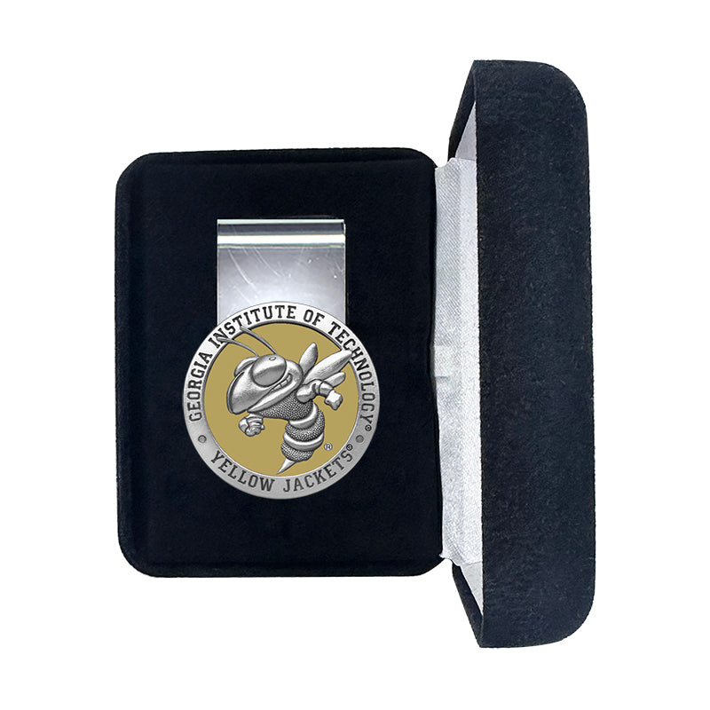 Georgia Tech Buzz Logo Money Clip