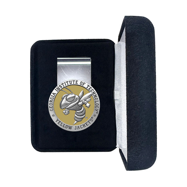 Georgia Tech Buzz Logo Money Clip