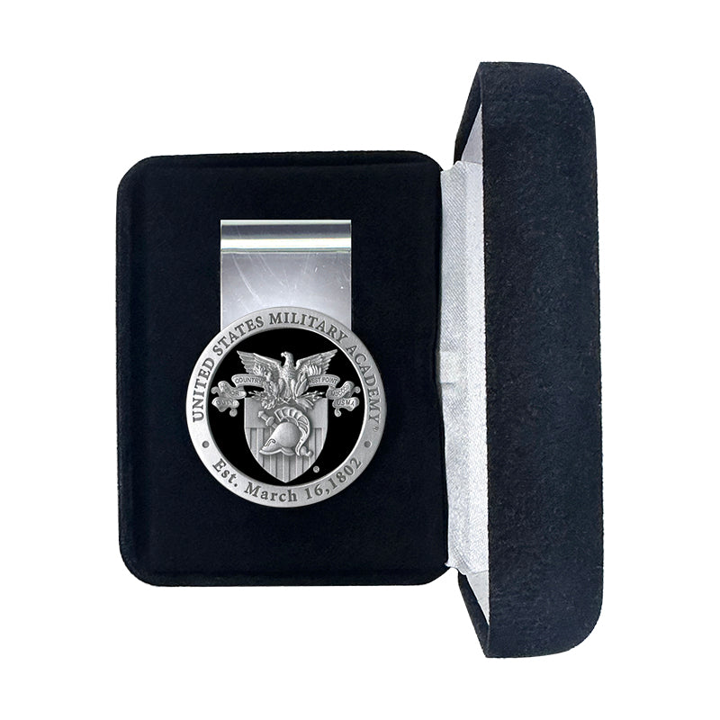 United States Military Academy Crest Money Clip