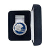West Virginia University Helmet Money Clip