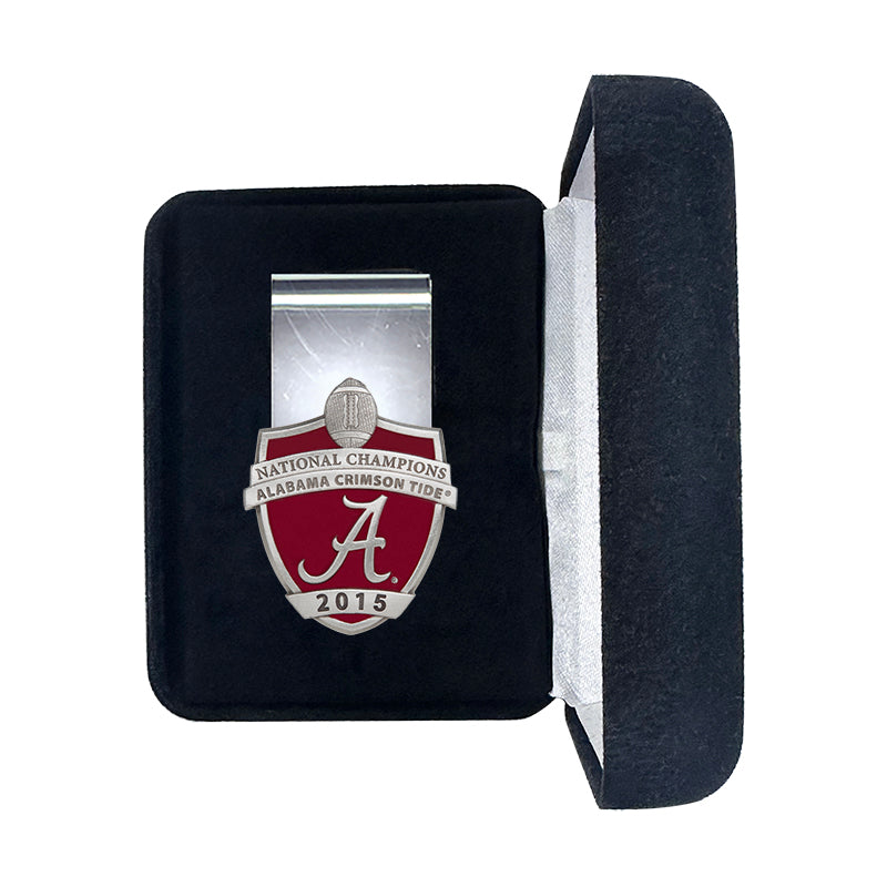 University of Alabama Crimson Tide National Champions 2015 Money Clip