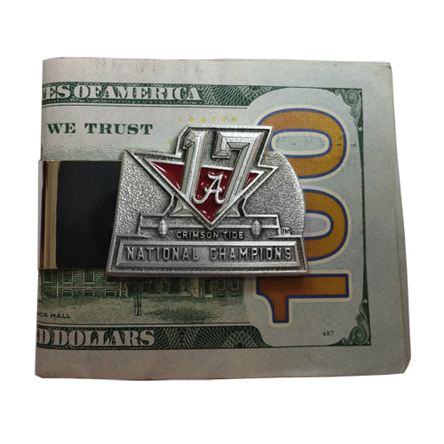 University of Alabama Crimson Tide National Champions 2017 Money Clip