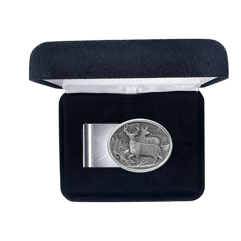 Whitetail Deer Money Clip