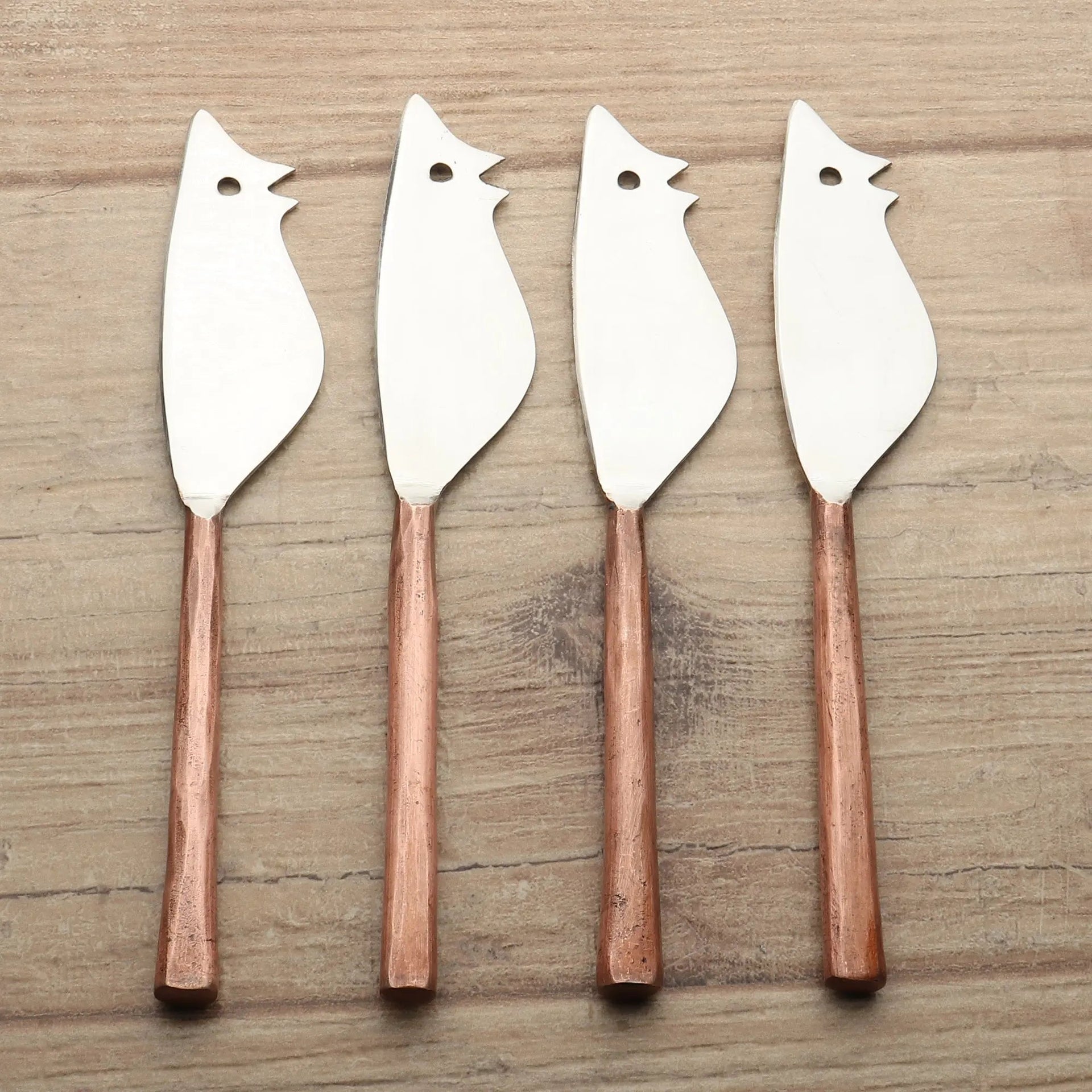 MEDICKI RATONCITO CHEESE SPREADER/KNIFE 4 PC. SET