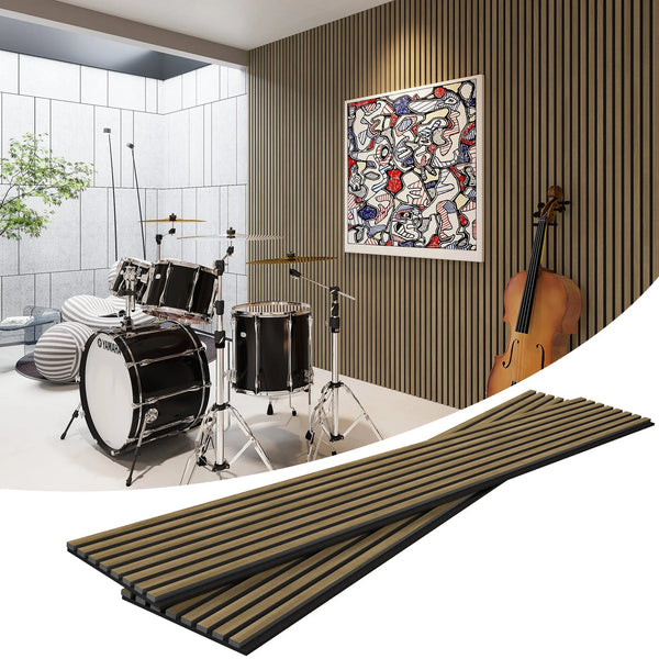 MDF Acoustic Slat Wood Wall Panels