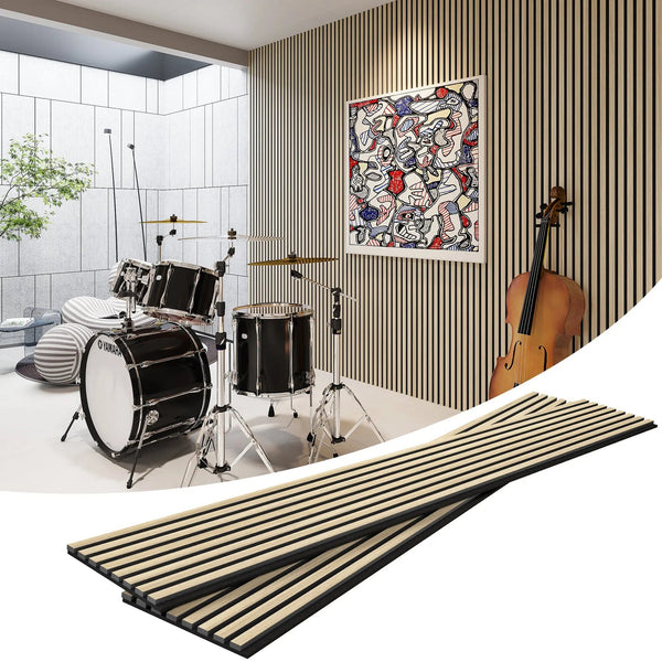 MDF Acoustic Slat Wood Wall Panels