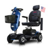 Metro Mobility Max Plus 24V/20AH Heavy Duty Electric Drive Mobility Scooter, 300LBS (SAK93164) - Ocean Blue