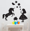 Magic Fairy Kingdom Chalkboard Wall Decals
