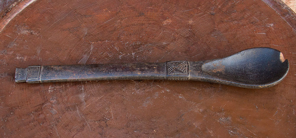 Long Xhosa Tribal Antique Spoon