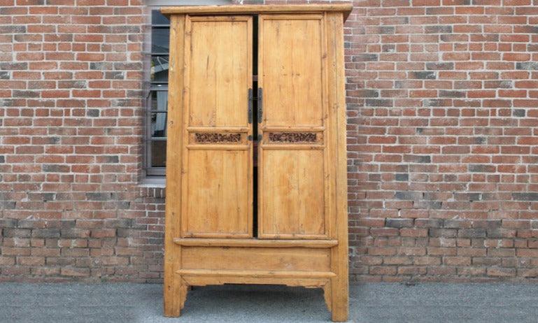 Grand Antique Asian Armoire