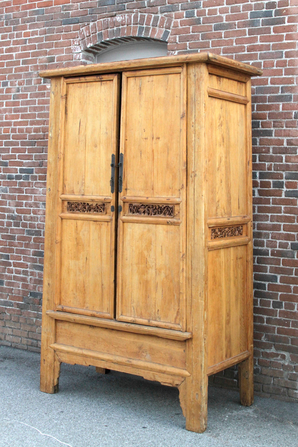 Grand Antique Asian Armoire