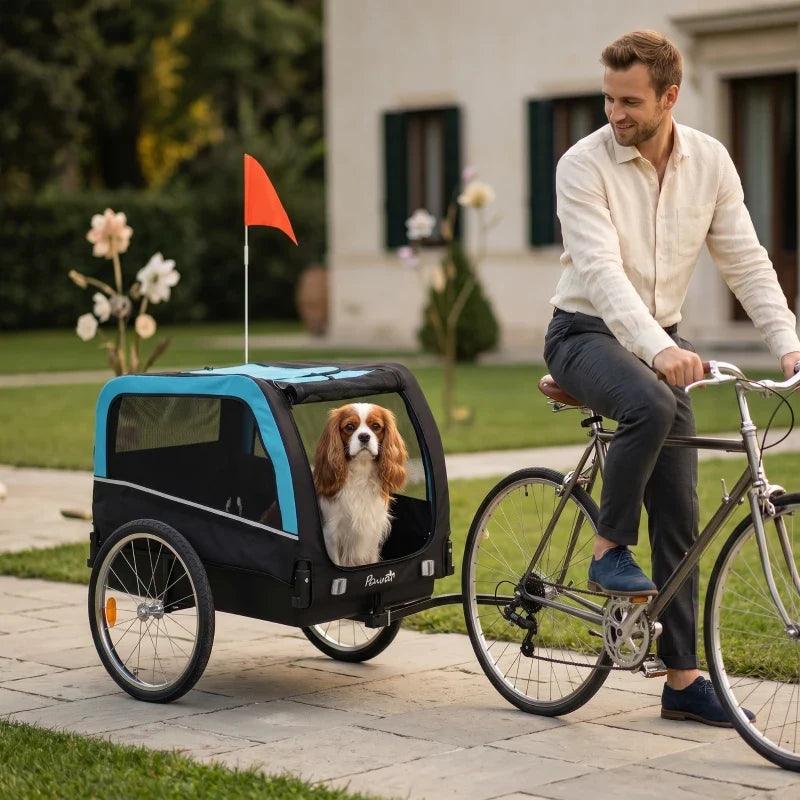 Dog Bike Trailer, Pet Cart Bicycle Carrier with 20