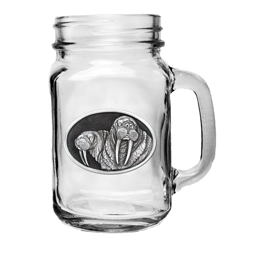 Walrus Mason Jar Mug