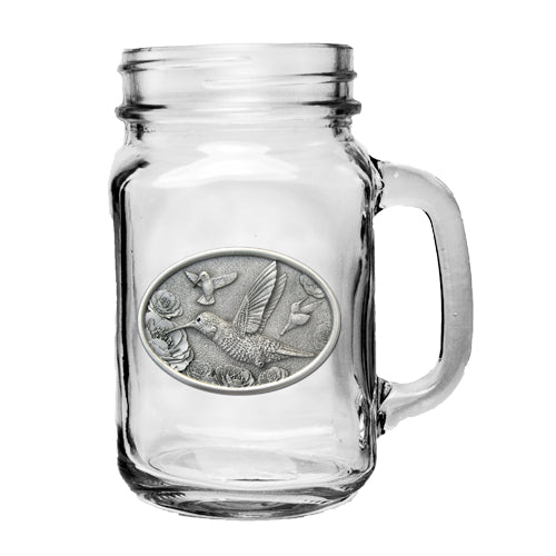 Hummingbirds Mason Jar Mug