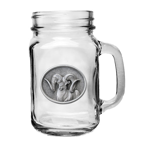 Chadwick Ram Mason Jar Mug