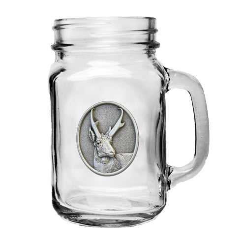 Antelope Mason Jar Mug