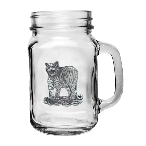 Tiger Mason Jar Mug