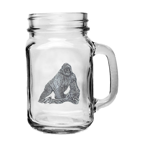 Gorilla Mason Jar Mug