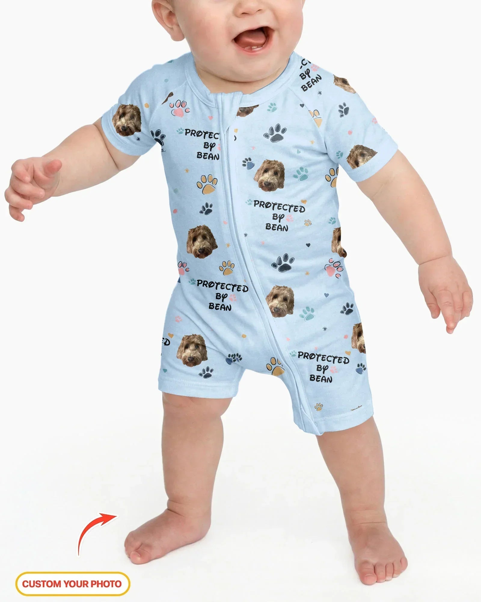Custom Dog Photo Pattern 
