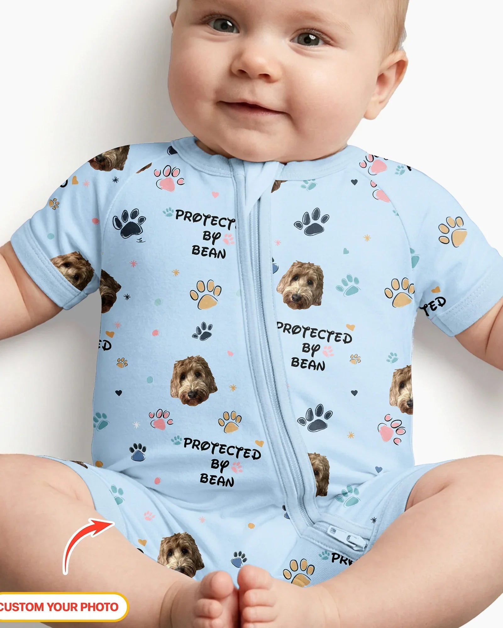 Custom Dog Photo Pattern 
