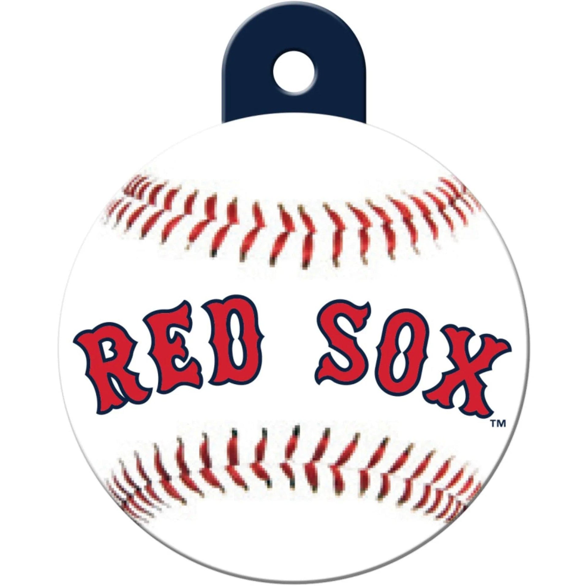 Boston Red Sox MLB Pet ID Tag - Large Circle - Gifts for You 'n Me