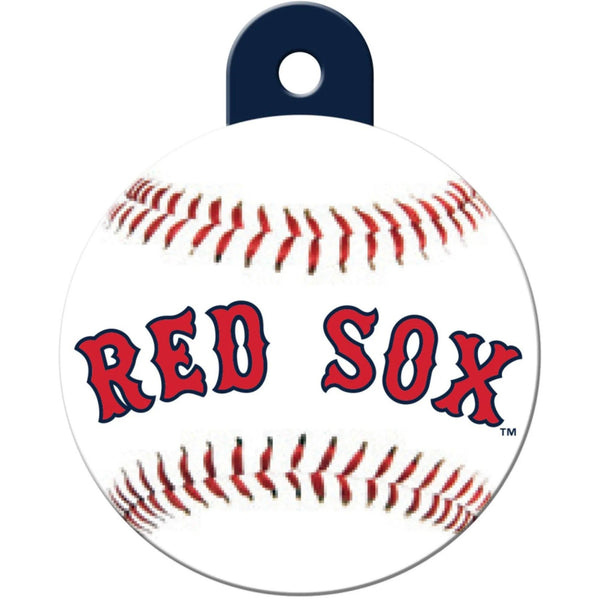 Boston Red Sox MLB Pet ID Tag - Large Circle - Gifts for You 'n Me