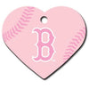 Boston Red Sox MLB Pet ID Tag - Large Heart