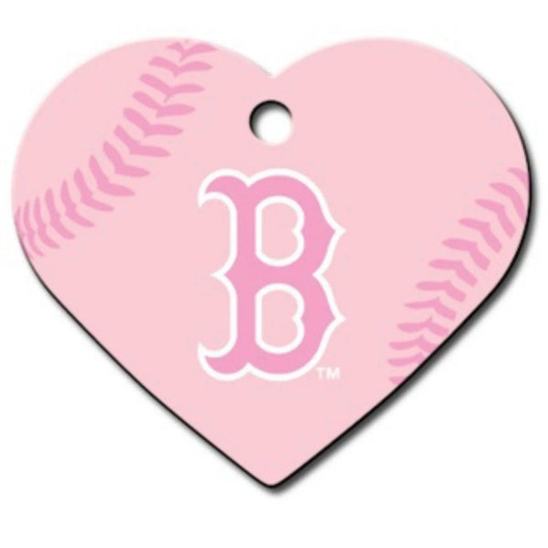 Boston Red Sox MLB Pet ID Tag - Large Heart - Gifts for You 'n Me