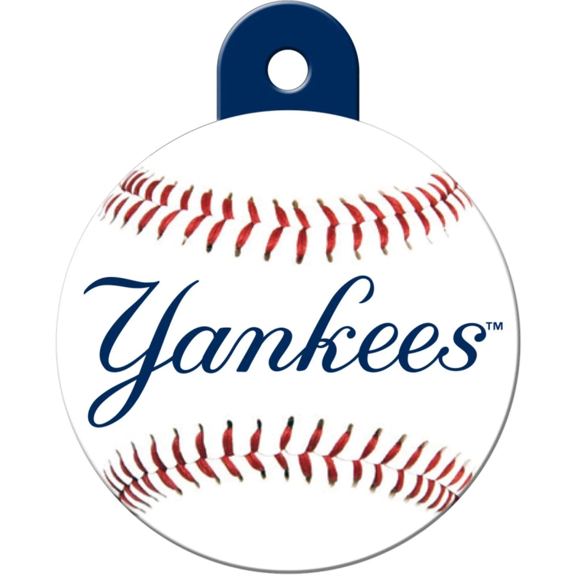 New York Yankees MLB Pet ID Tag - Large Circle - Gifts for You 'n Me