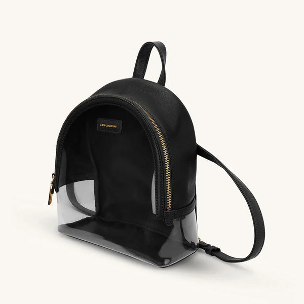 Mira & Moss Francine Clear Backpack - Black