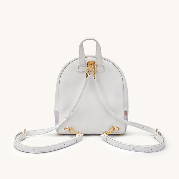 Mira & Moss Francine Clear Backpack - Ivory