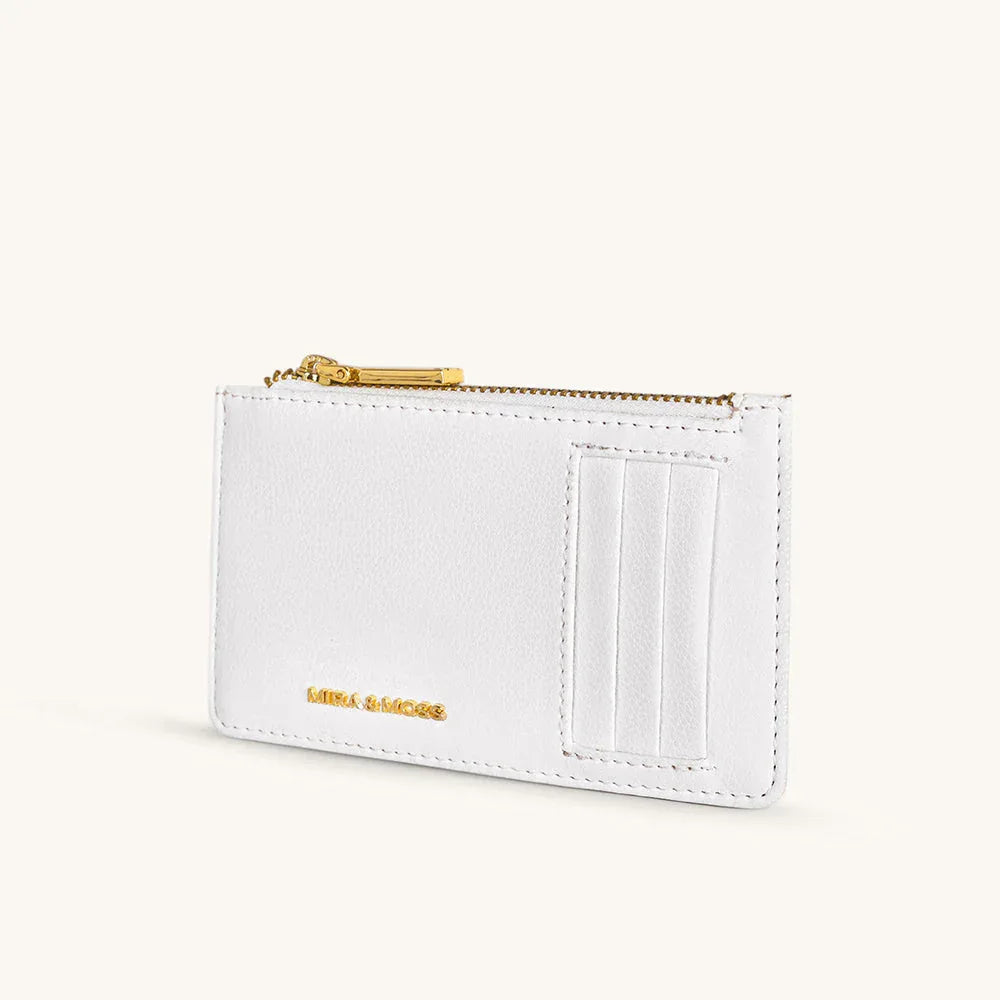Ruby Card Wallet - Ivory