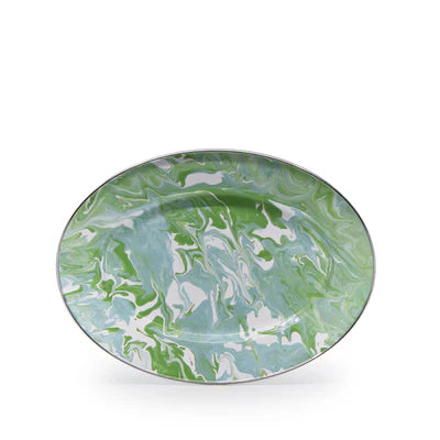 Modern Monet Oval Platter