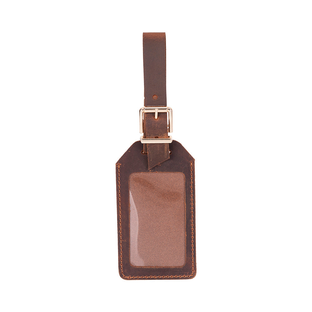 Innovix Leather Luggage Tag