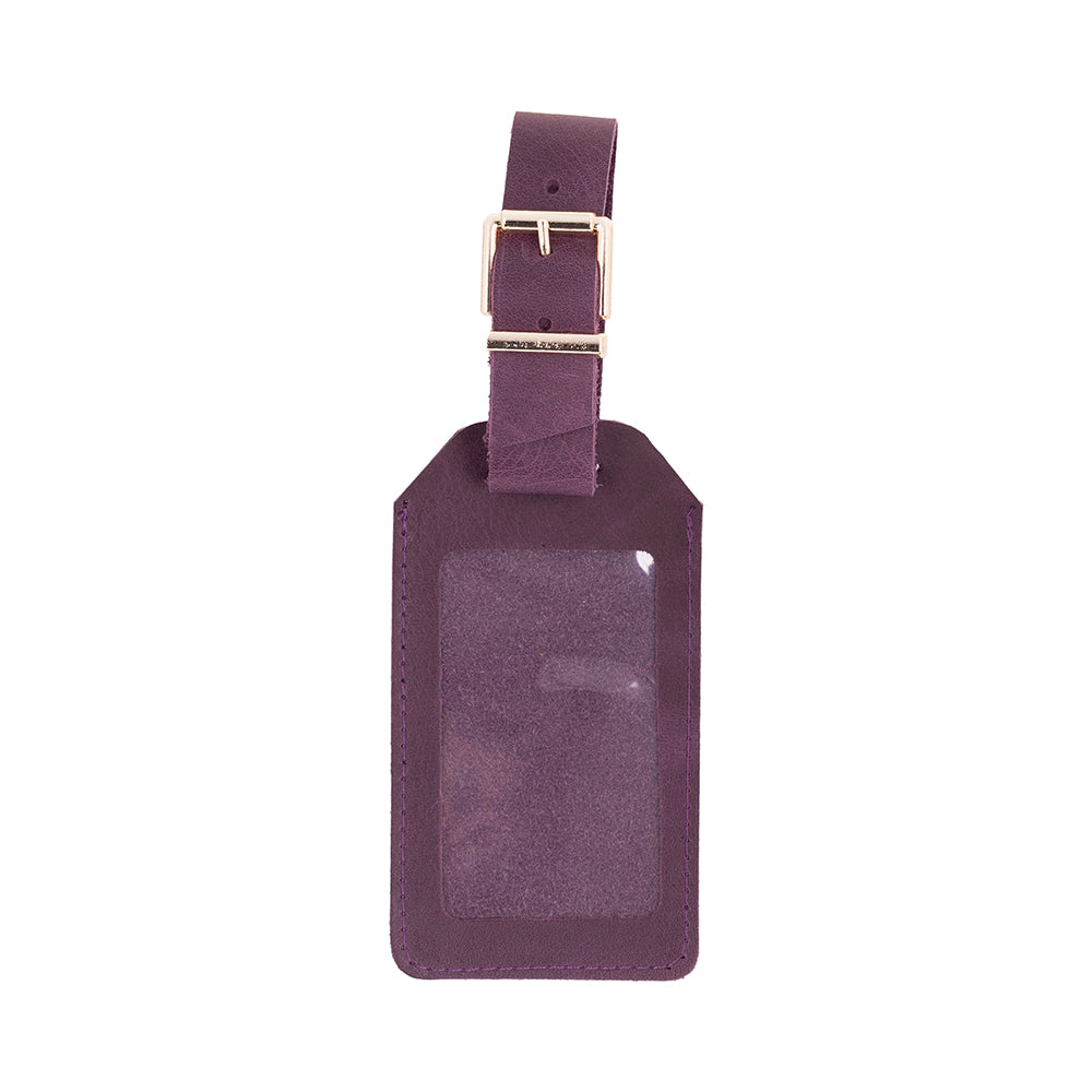 Innovix Leather Luggage Tag