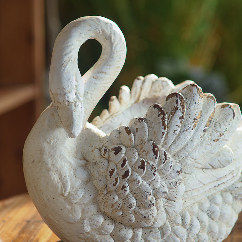 Vintage-Style Swan Planter VagabondVintage