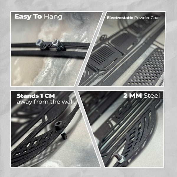 2011 ZX10 R Metal Motorcycle Wall Art - MT1403
