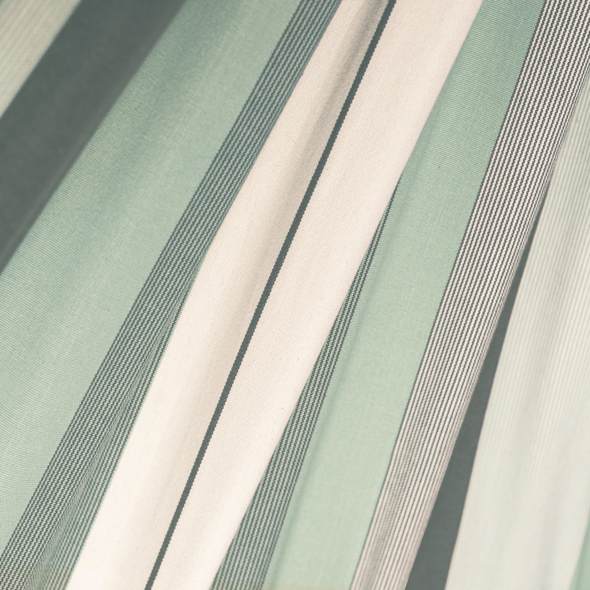 Nautico Cool Grey Organic Olive - Organic Cotton Double Hammock with Powder Coated Steel Stand