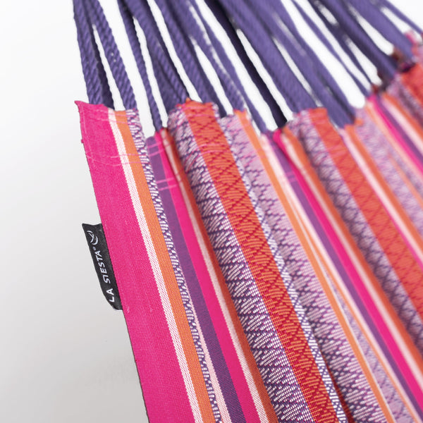 Habana Flamingo - Organic Cotton Comfort Hammock Chair LA SIESTA