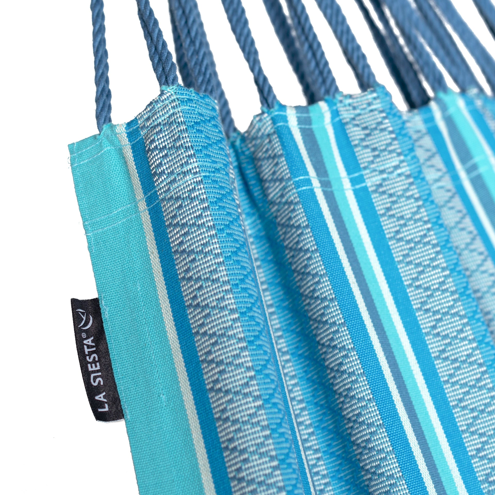 Habana Azure - Organic Cotton Kingsize Hammock Chair LA SIESTA