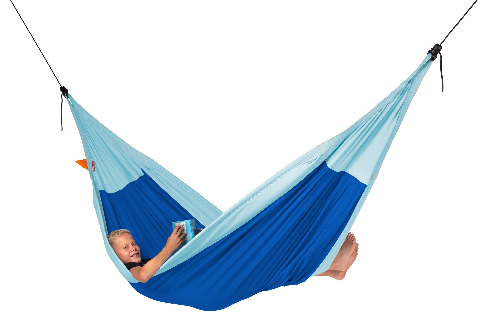 Moki Dolphy - Padded Organic Cotton Double Hammock with Suspension LA SIESTA
