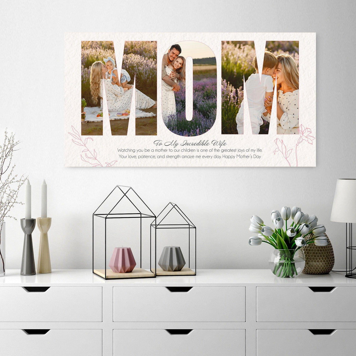 Mom Photo Canvas