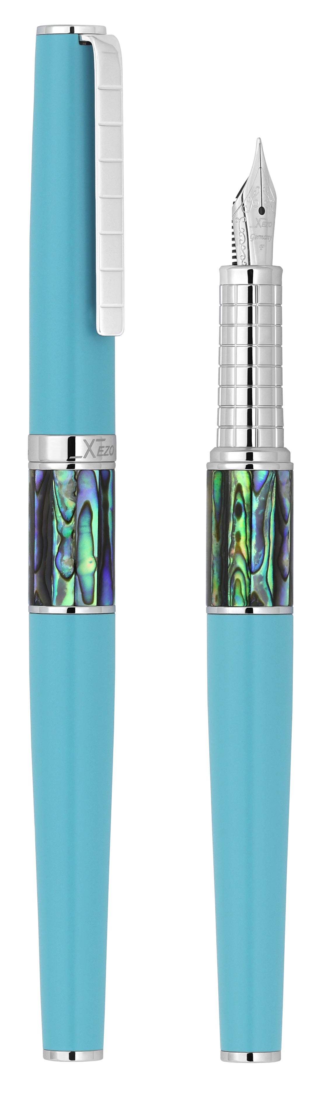 Xezo Speedmaster™ Sky Blue Fine Fountain Pen