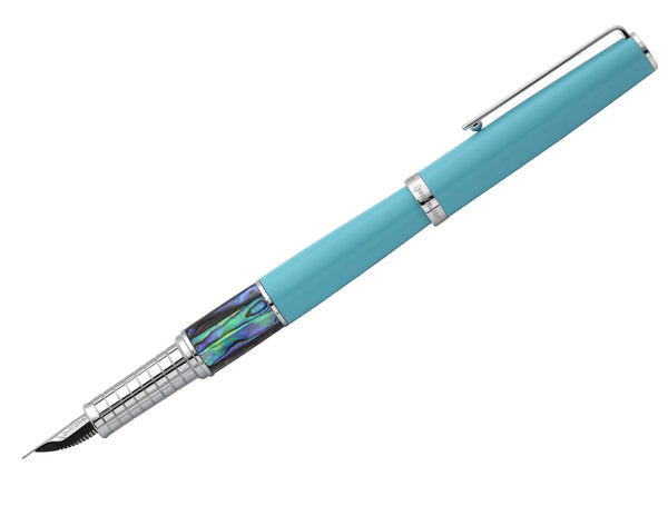 Xezo Speedmaster™ Sky Blue Extra Fine Fountain Pen - Gifts for You 'n Me